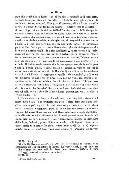 Rivista di filologia e d'istruzione classica