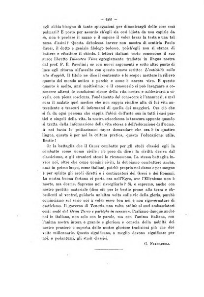 Rivista di filologia e d'istruzione classica