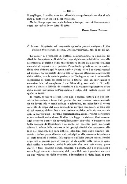 Rivista di filologia e d'istruzione classica