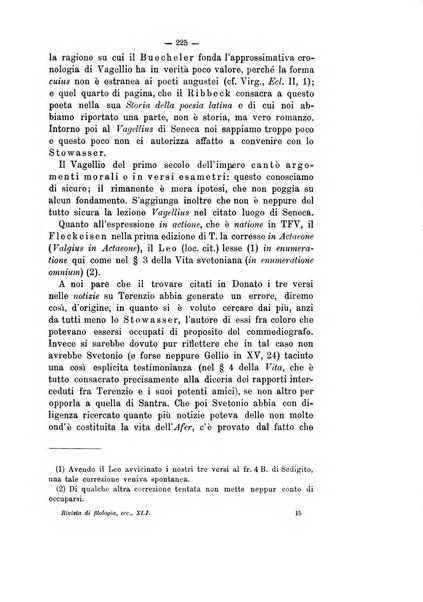 Rivista di filologia e d'istruzione classica