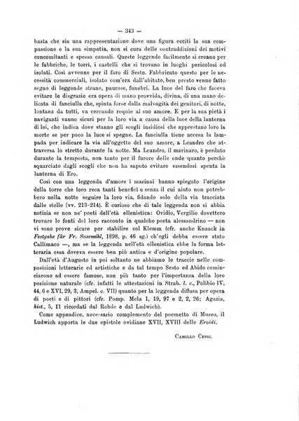 Rivista di filologia e d'istruzione classica