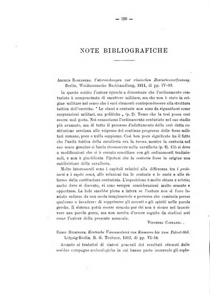 Rivista di filologia e d'istruzione classica