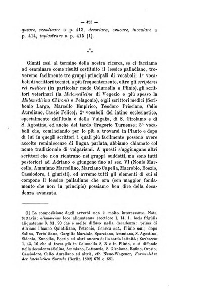 Rivista di filologia e d'istruzione classica