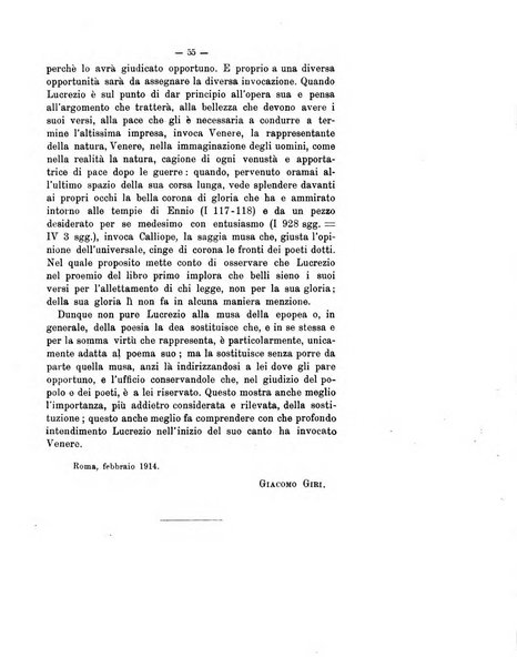 Rivista di filologia e d'istruzione classica