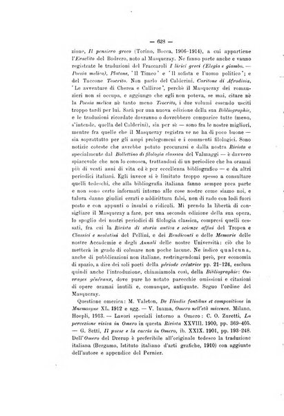 Rivista di filologia e d'istruzione classica