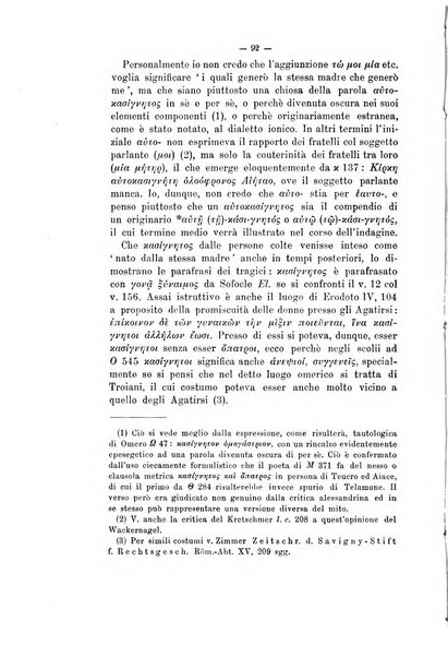 Rivista di filologia e d'istruzione classica