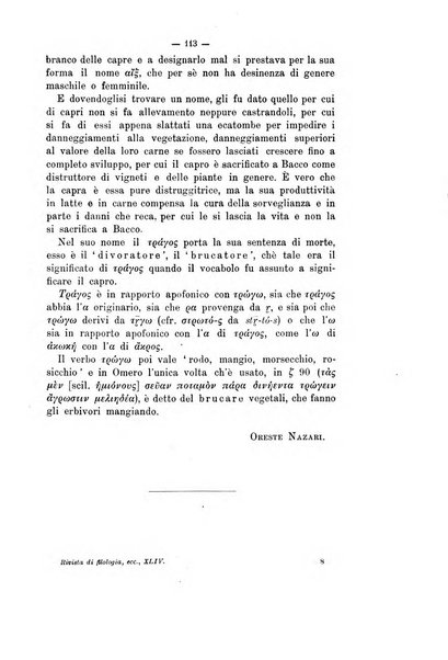 Rivista di filologia e d'istruzione classica