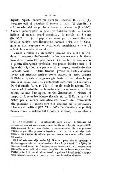 Rivista di filologia e d'istruzione classica