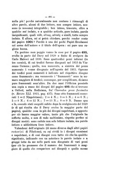 Rivista di filologia e d'istruzione classica