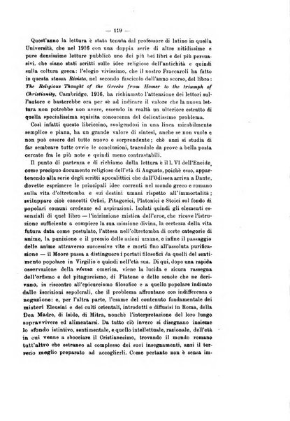 Rivista di filologia e d'istruzione classica