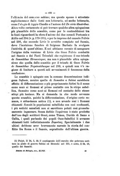 Rivista di filologia e d'istruzione classica