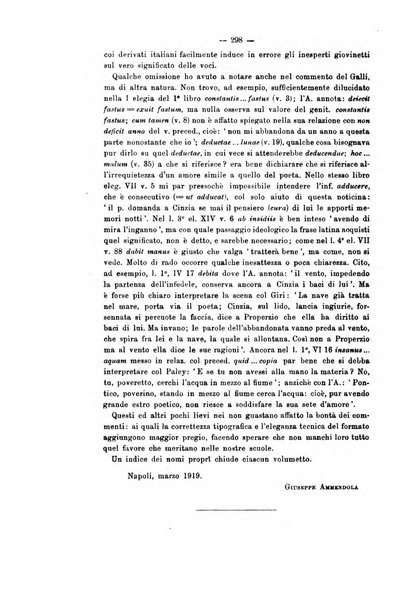 Rivista di filologia e d'istruzione classica