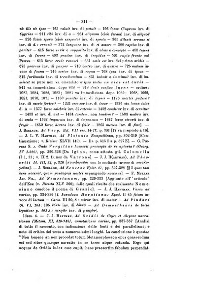 Rivista di filologia e d'istruzione classica