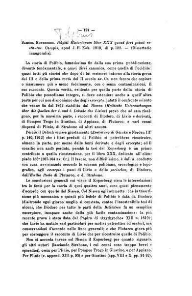 Rivista di filologia e d'istruzione classica