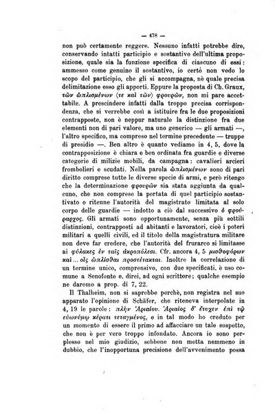 Rivista di filologia e d'istruzione classica