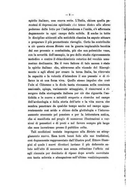 Rivista di filologia e d'istruzione classica