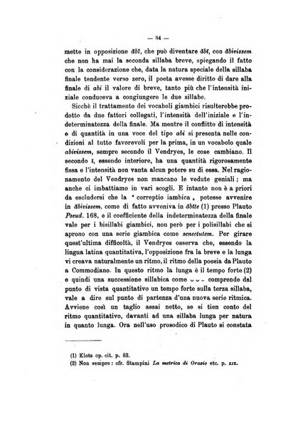 Rivista di filologia e d'istruzione classica