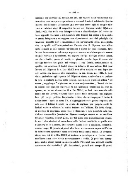 Rivista di filologia e d'istruzione classica