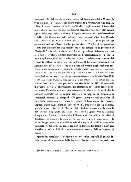 Rivista di filologia e d'istruzione classica