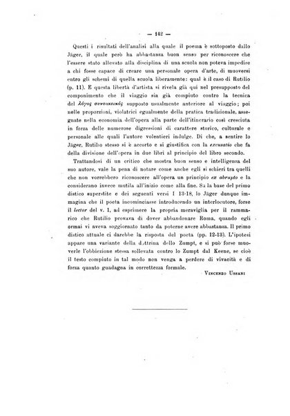 Rivista di filologia e d'istruzione classica