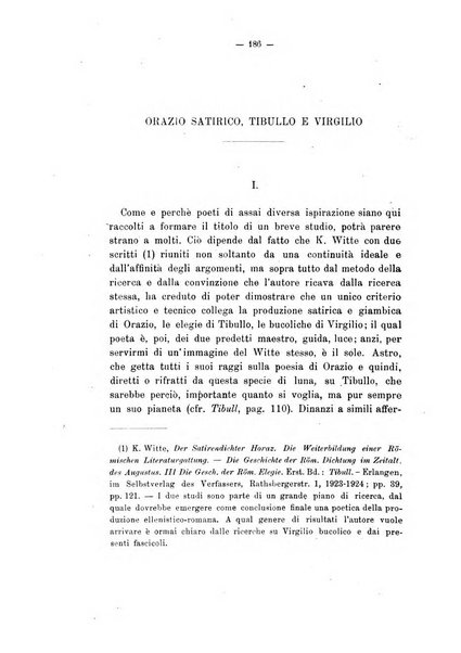 Rivista di filologia e d'istruzione classica