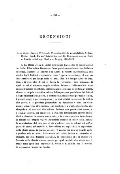 Rivista di filologia e d'istruzione classica