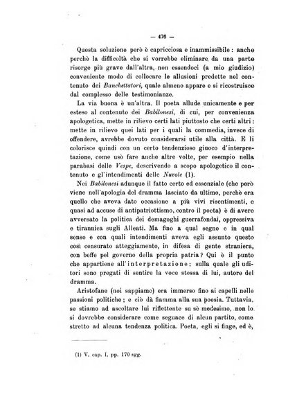 Rivista di filologia e d'istruzione classica