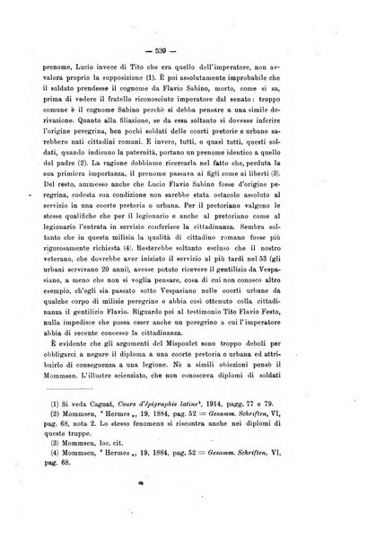 Rivista di filologia e d'istruzione classica