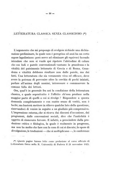 Rivista di filologia e d'istruzione classica