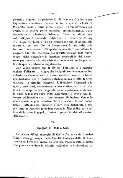 Rivista di filologia e d'istruzione classica