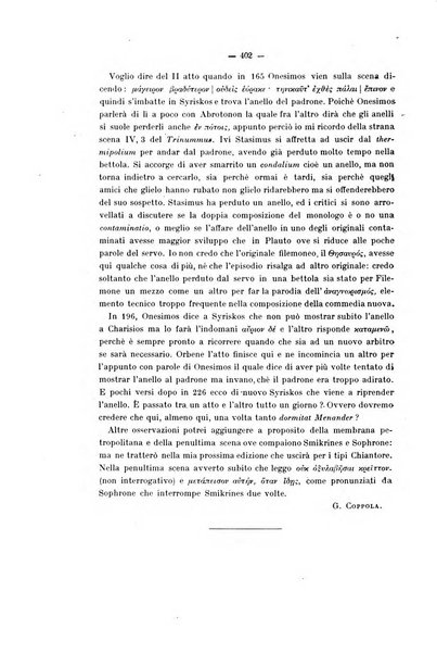 Rivista di filologia e d'istruzione classica