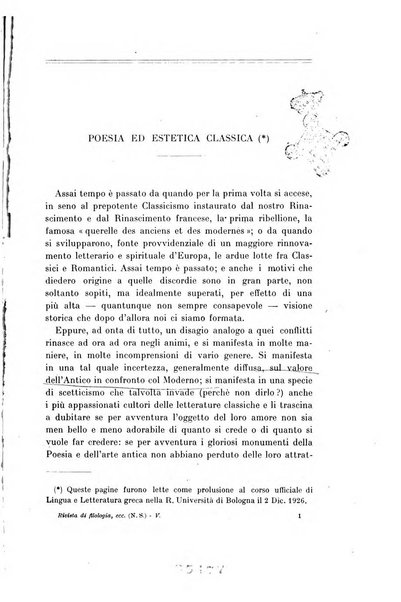 Rivista di filologia e d'istruzione classica