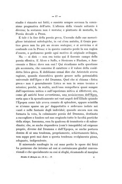 Rivista di filologia e d'istruzione classica