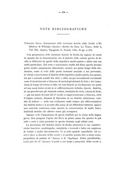 Rivista di filologia e d'istruzione classica