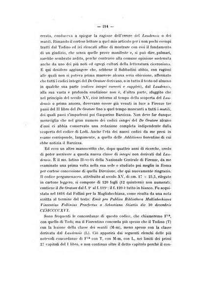 Rivista di filologia e d'istruzione classica