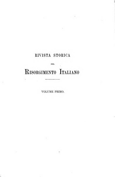 Rivista storica del Risorgimento italiano