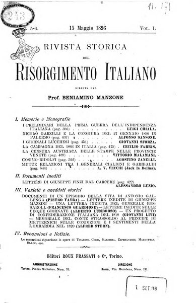 Rivista storica del Risorgimento italiano