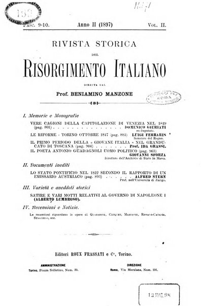 Rivista storica del Risorgimento italiano