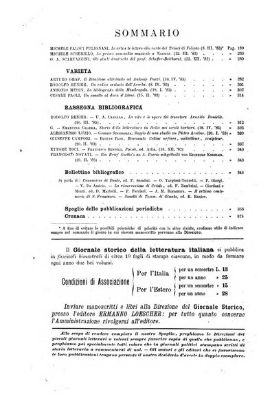 Giornale storico della letteratura italiana