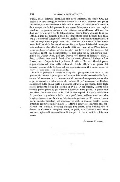 Giornale storico della letteratura italiana