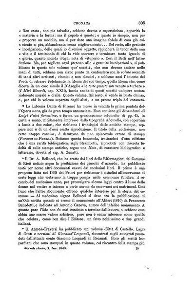 Giornale storico della letteratura italiana