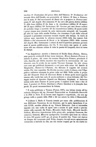 Giornale storico della letteratura italiana