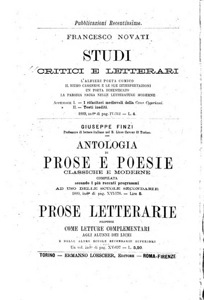 Giornale storico della letteratura italiana