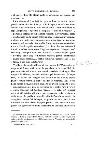 Giornale storico della letteratura italiana