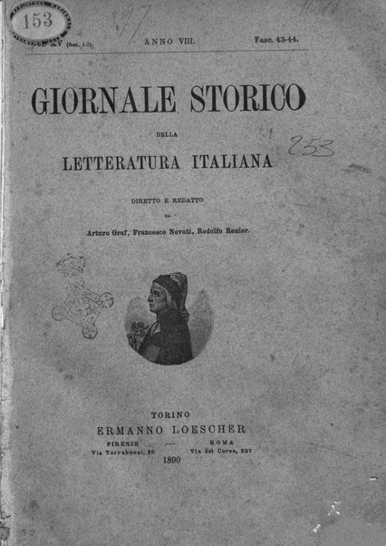 Giornale storico della letteratura italiana