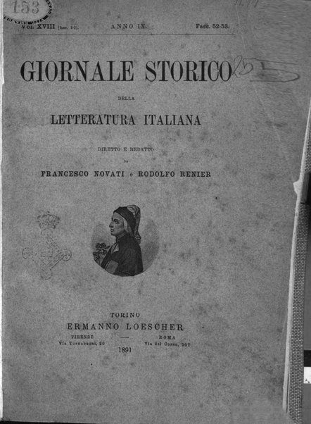 Giornale storico della letteratura italiana