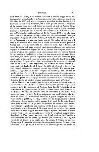 Giornale storico della letteratura italiana