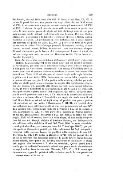 Giornale storico della letteratura italiana