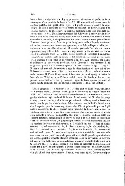 Giornale storico della letteratura italiana