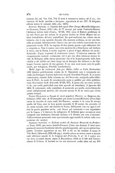 Giornale storico della letteratura italiana